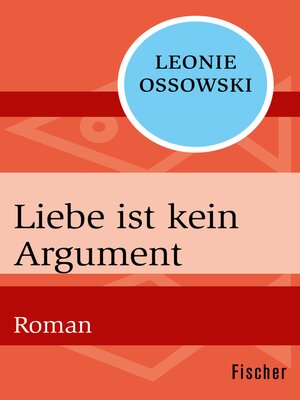 cover image of Liebe ist kein Argument